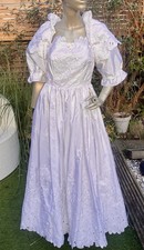 Vintage 80’s Wedding Dress