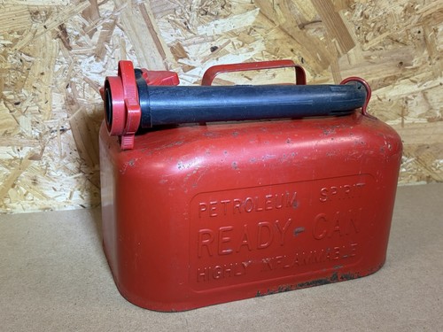Vintage metal petrol - metal, ready-can