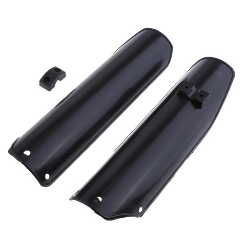 Black front fork - black, fender