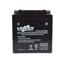 Vertex Battery For Kawasaki Z 650 B 1978