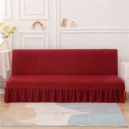 Elastic armless sofa bed - elastic,