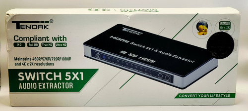 Tendak hdmi switch 5x1 - tendak,