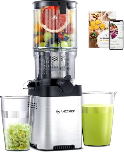 Amzchef cold press juicer - amzchef,