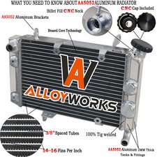 Upgraded 2 Row Aluminium