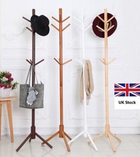 Wooden Coat Rack Clothes Stand