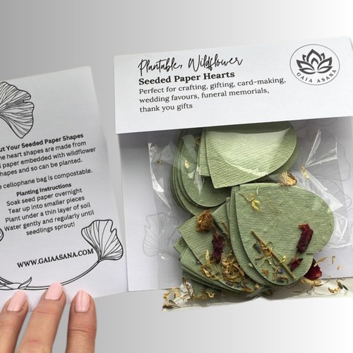 Plantable seeded paper - plantable,