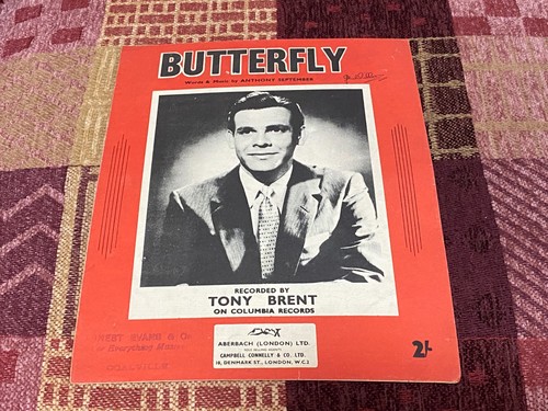 Smf61 sheet music tony brent - ,