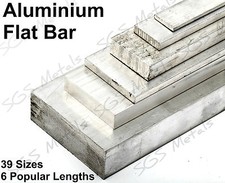 ALUMINIUM FLAT BAR 39 Sizes Available & 6 lengths to choose from Sheet Plate 