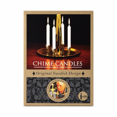 Angel chime candles white - chime,