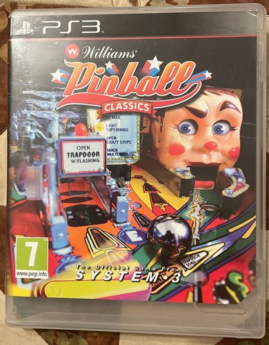 Williams pinball classics sony - pinball,