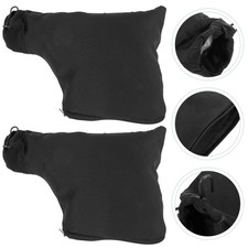 2 Pcs Aluminum Machine Dust Bag Replacement Set Sawdust Collector