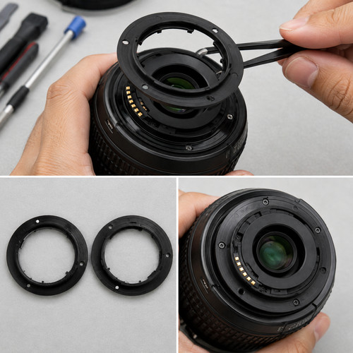 Rear bayonet mount - mount, ring