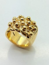 9ct Yellow Solid Gold 4 Row