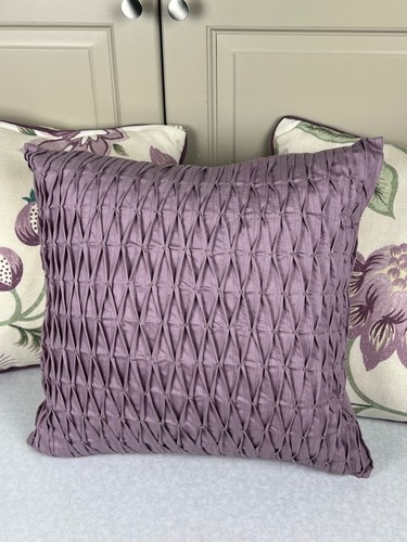 Laura ashley purple cushion - ashley,