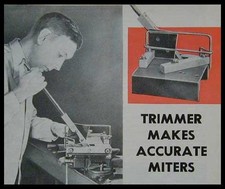 Miter Trimmer How-To build PLANS Great for Picture Frames
