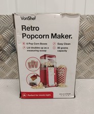 VonShef Popcorn Machine Retro