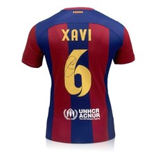 Xavi Hernandez Signed