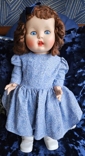 Rosebud doll 1950s 16 - doll, 16”