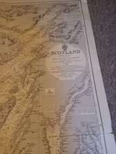 Admiralty Vintage Chart SCOTLAND