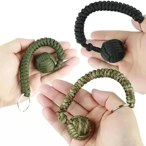 Paracord monkey fist style - paracord,