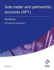 Sole Trader and Partnership Accounts Workb... by Cox, David Paperback / softback