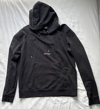 Saint Laurent Logo Hoodie black large