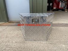 NEW Lockable Aluminium Chequer Plate Toolbox 865x485x460x395mm ✅ Free Delivery ✅