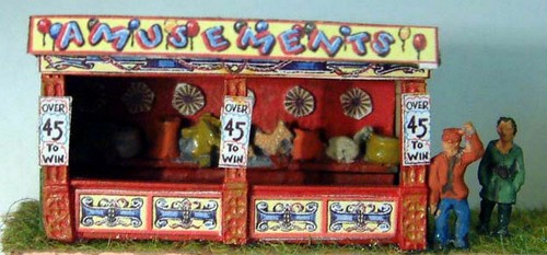 Funfair darts side stall - funfair,