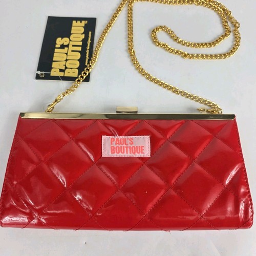 Paul boutique red quilted - boutique,