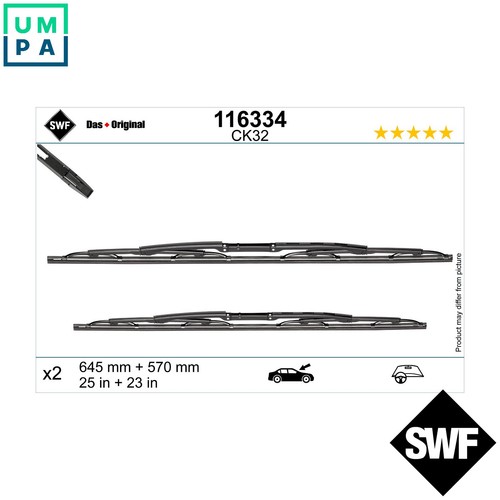 Wiper blade 116334 for alpina - wiper,
