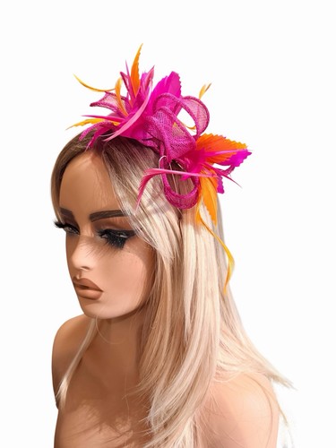 Fuchsia pink and orange - fuchsia,