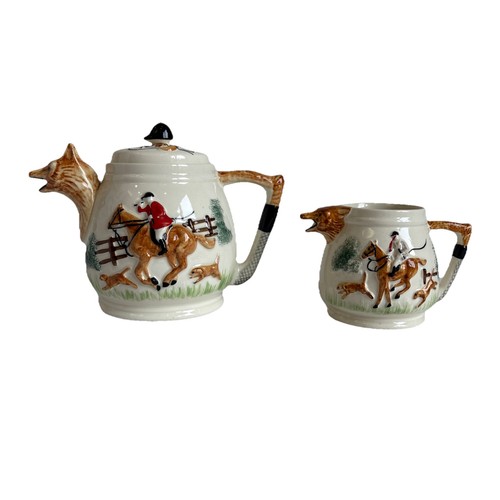 Portland pottery horse riding - pottery,
