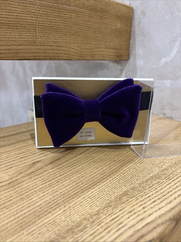 New purple velvet - new, tie