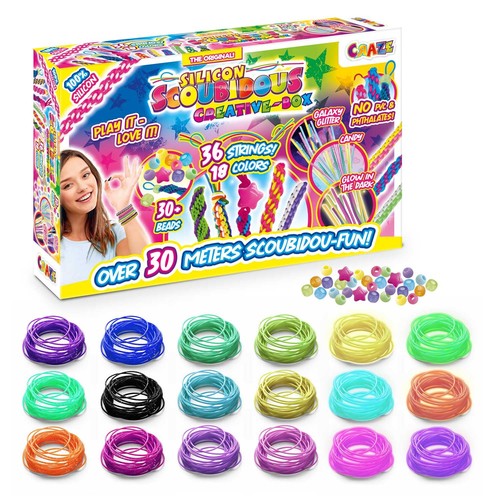 Craze scoubidou creative box - scoubidou,