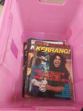 Vintage 1980s 1990 kerrang