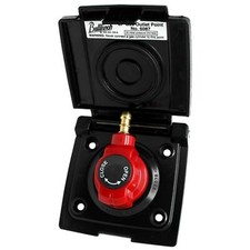 BULLFINCH BLACK BBQ POINT OUTDOOR LPG GAS QUICK RELEASE FOR CARAVAN MOTORHOME