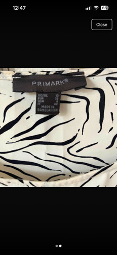 Primark women white black - women’s, white/black