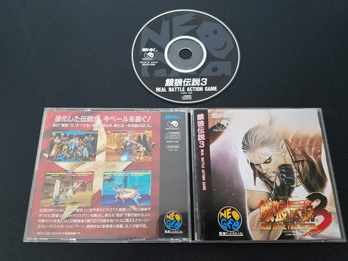 Snk neo geo fatal fury - cd,
