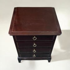 4 Drawer Stag Minstrel Bedside