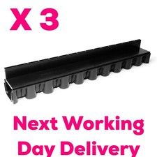 3 x Slot Drain Channel