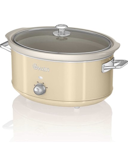 Swan retro slow cooker - 6.5l,