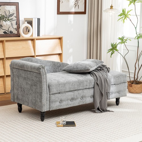 Left hand upholstered - left, chaise