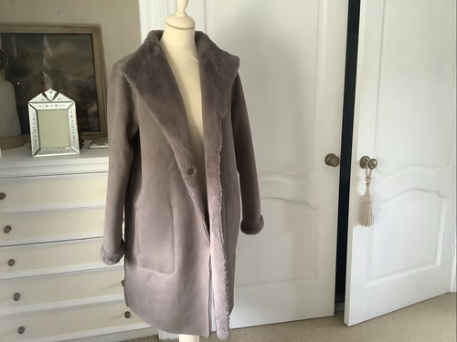 Zara brown washable faux - zara,