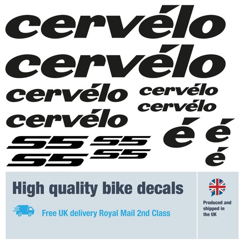 Cervelo bike decals set - s5,