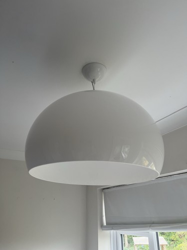 Kartell fly pendant - pendant, white
