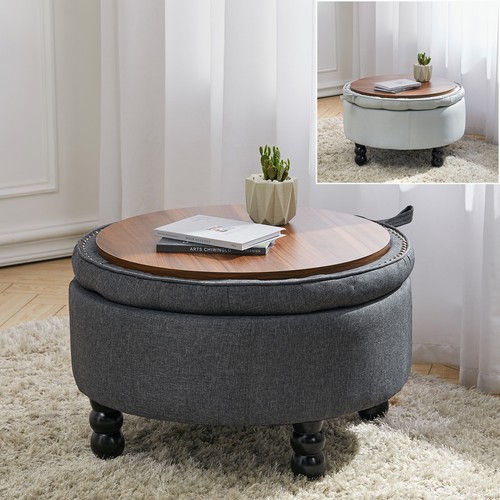 Coffee table storage - in,