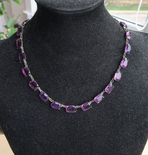 Antique vintage riviere purple - antique,