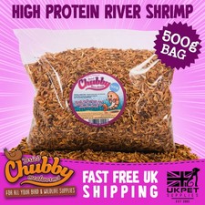 500g Chubby Dried River Shrimp