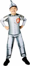 Tin Man Costume 7-8yrs Wizard