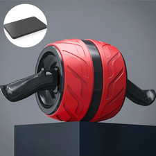 Rebound Ab Roller Belly Wheel with Knee Mat Abs Workout Home Fitness Equipment